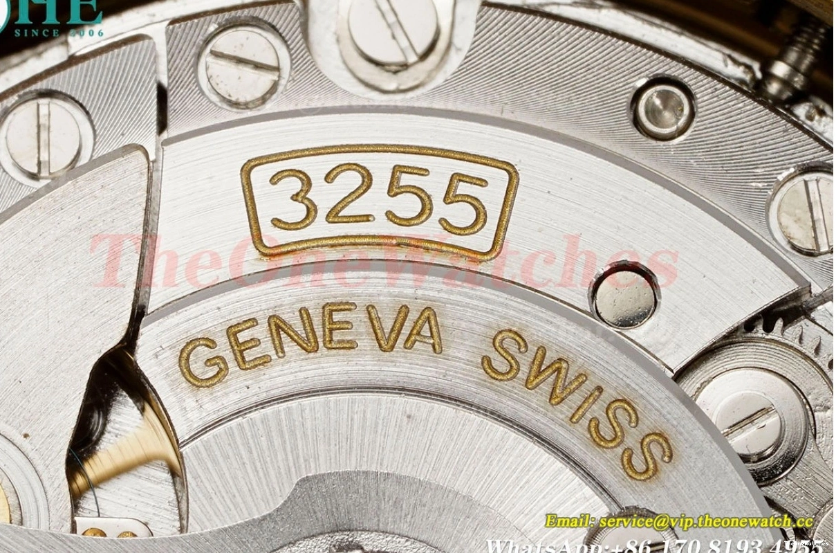 JDF (Gain Black 228238 YG DayDate VR3255 Dial V4 Textured 40mm YG Weight) 1204